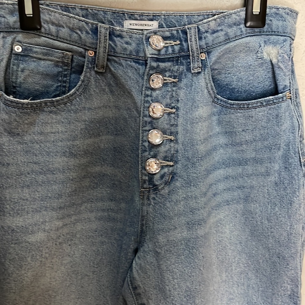WeWoreWhat The Danielle Crystal Straight Size 29 - Picture 7 of 10